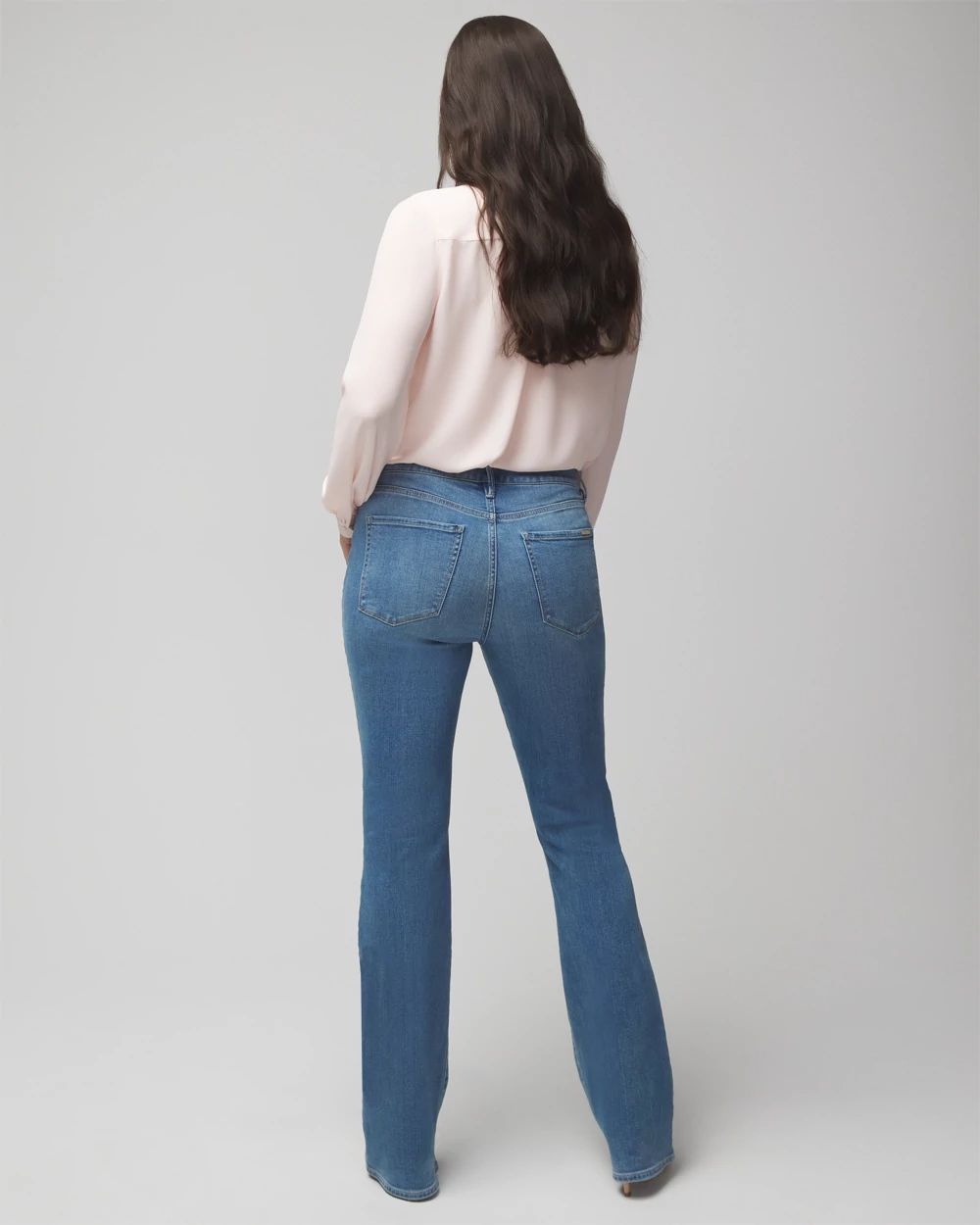 Petite High-Rise Everyday Soft Bootcut Jeans