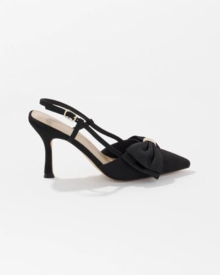 Bow Slingback Pump click to view larger image.