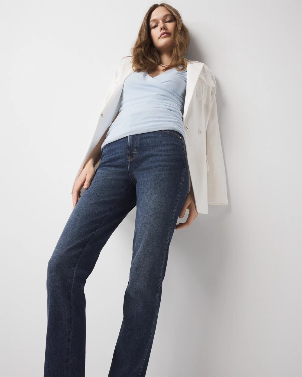 Surplice Mesh Top - image 2