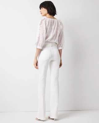 Extra High-Rise Belted Skinny Flare Jean click to view larger image.