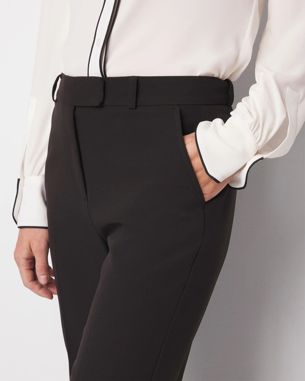 WHBM® Petite Lightweight Luna Wide Leg Trousers