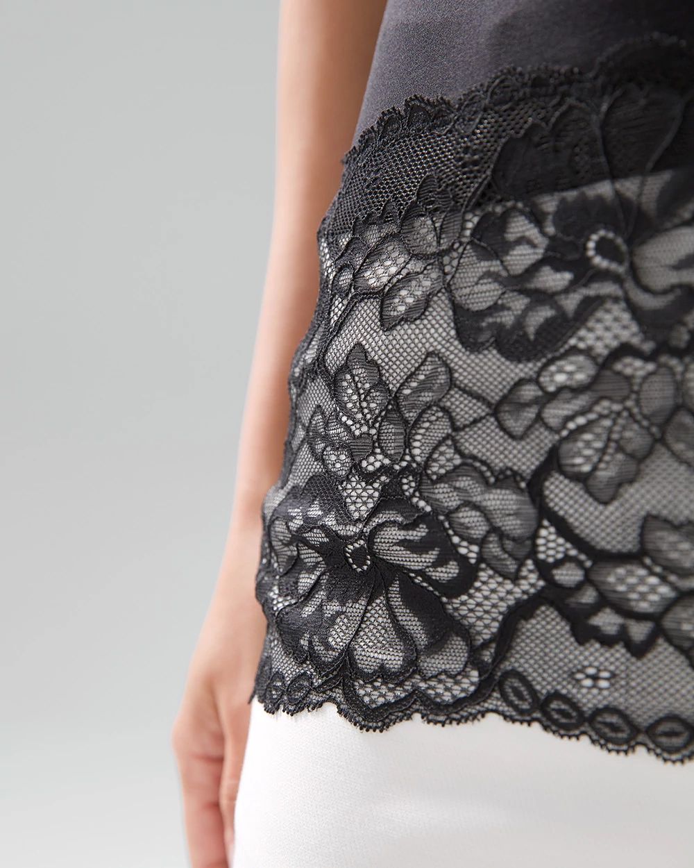 Lace-Hem Camisole