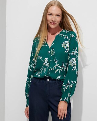 Outlet WHBM Soft Button-Down Shirt