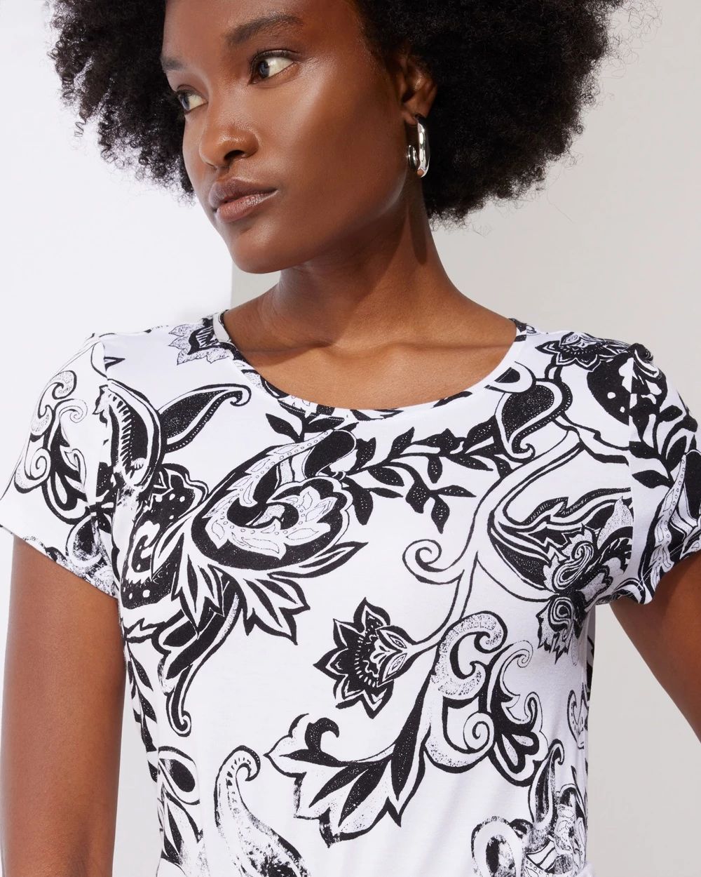 Outlet WHBM Crew-Neck Foundation Tee