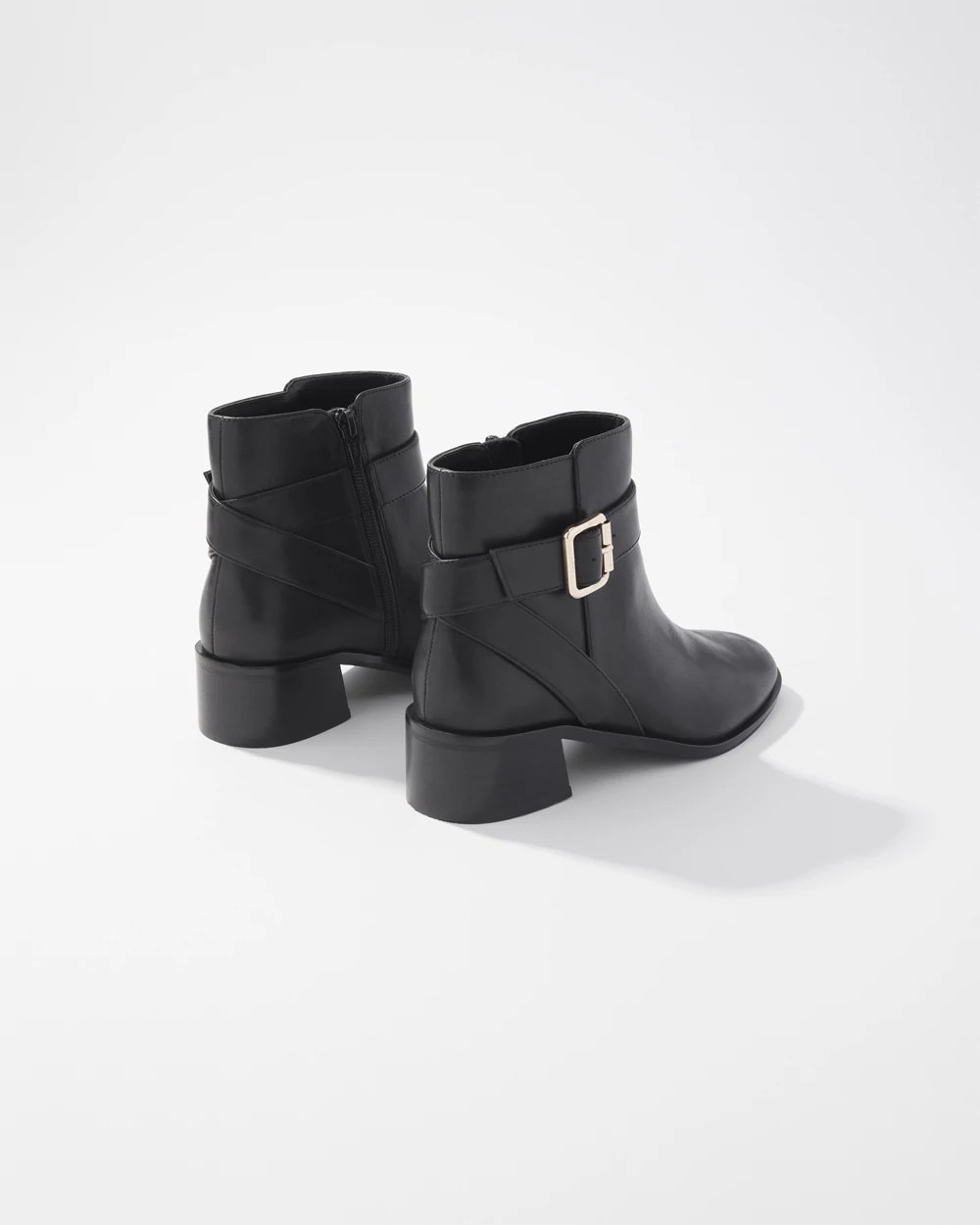 Short Leather Chelsea Boot