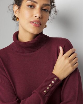 Relaxed Turtleneck Sweater click to view larger image.