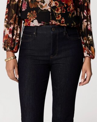 High-Rise Bootcut Jeans click to view larger image.