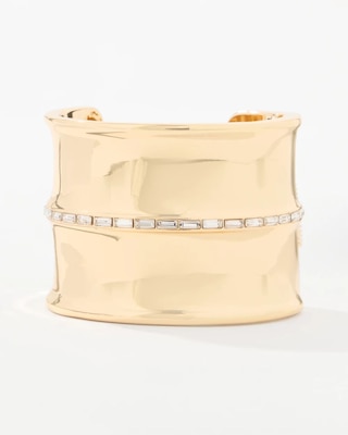 Bamboo Hinge Cuff Bracelet click to view larger image.