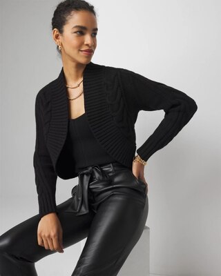Cabled Cocoon Sweater click to view larger image.