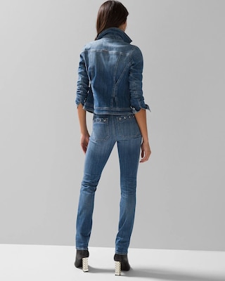 High-Rise Everyday Soft Denim™ Grommet Pocket Slim Jeans