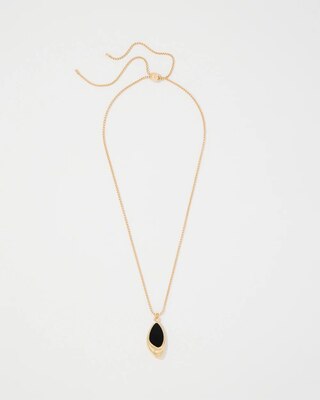 Shell Pendant Adjustable Necklace click to view larger image.