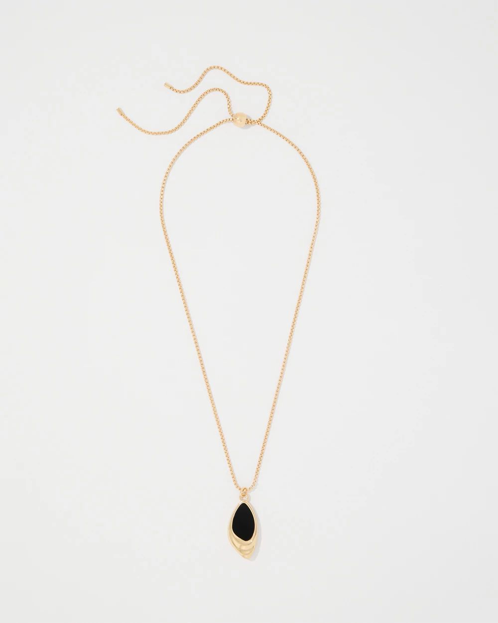 Shell Pendant Adjustable Necklace