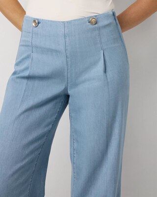 Wide Leg Featherweight Trouser Jean click to view larger image.