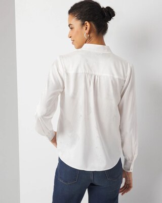 Trapunto Jacquard Stitched Shirt click to view larger image.