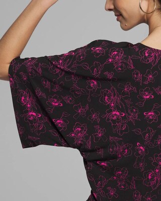 Outlet WHBM Dual Neck Kimono