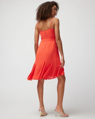 Sleeveless Godet Dress