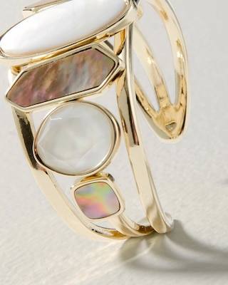 Mother of Pearl Shell Cuff click to view larger image.