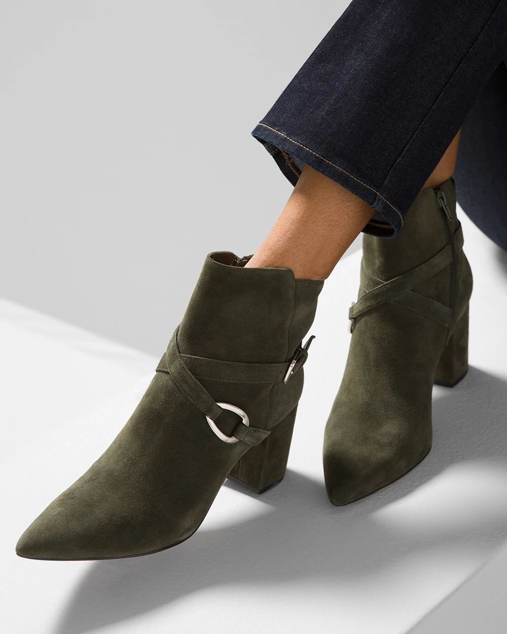 Devon Side Buckle Bootie