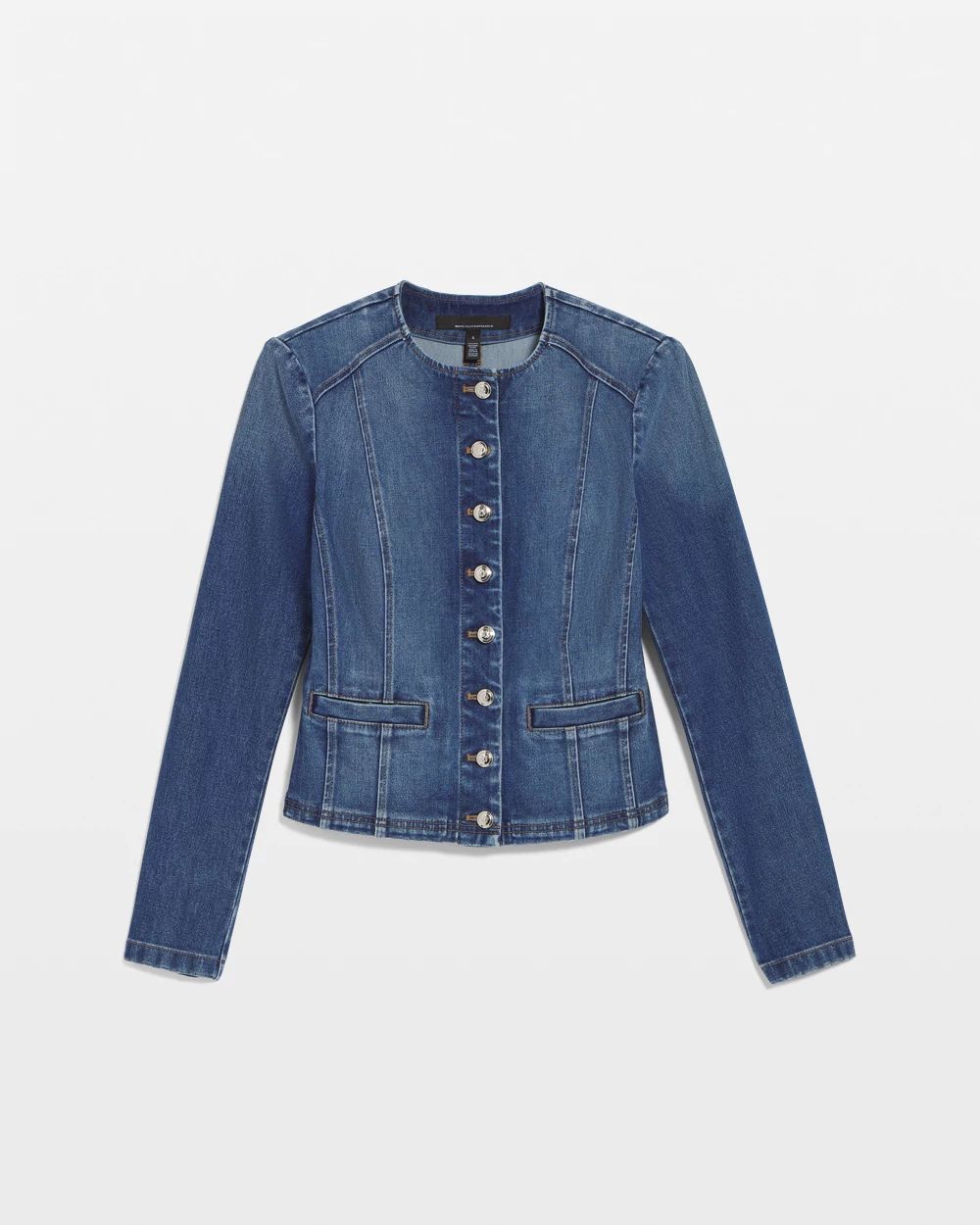 Cropped Denim Jacket click to view larger image.