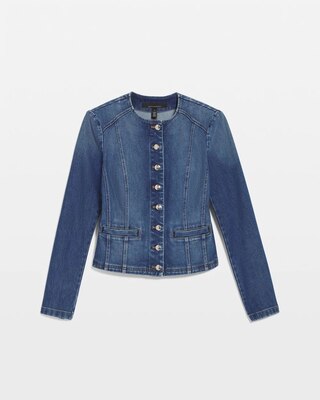 Cropped Denim Jacket click to view larger image.