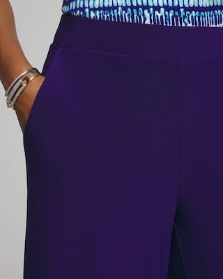 Outlet WHBM Knit Wide-Leg Crop
