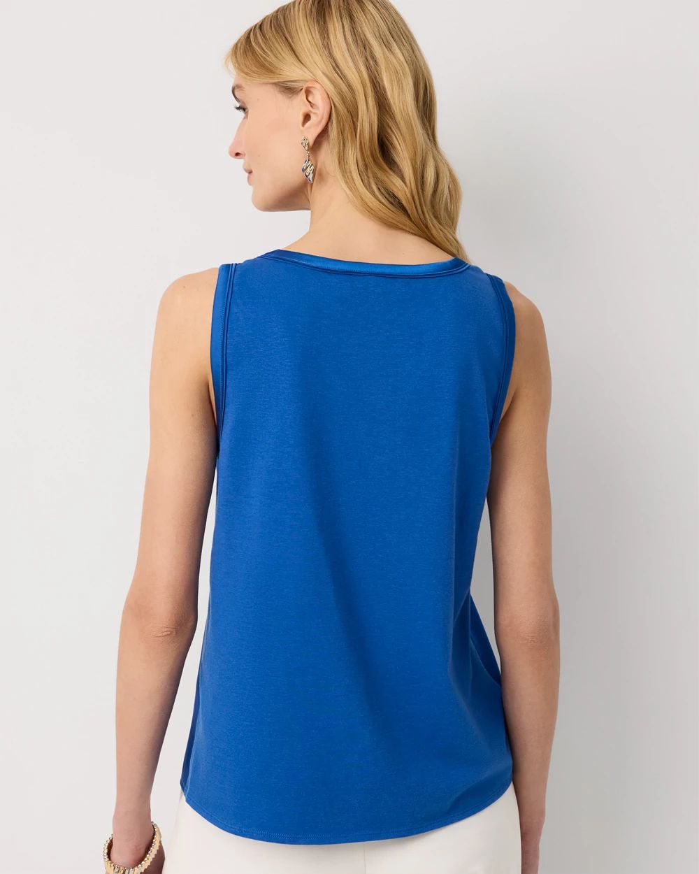 Satin Front Shell Tank