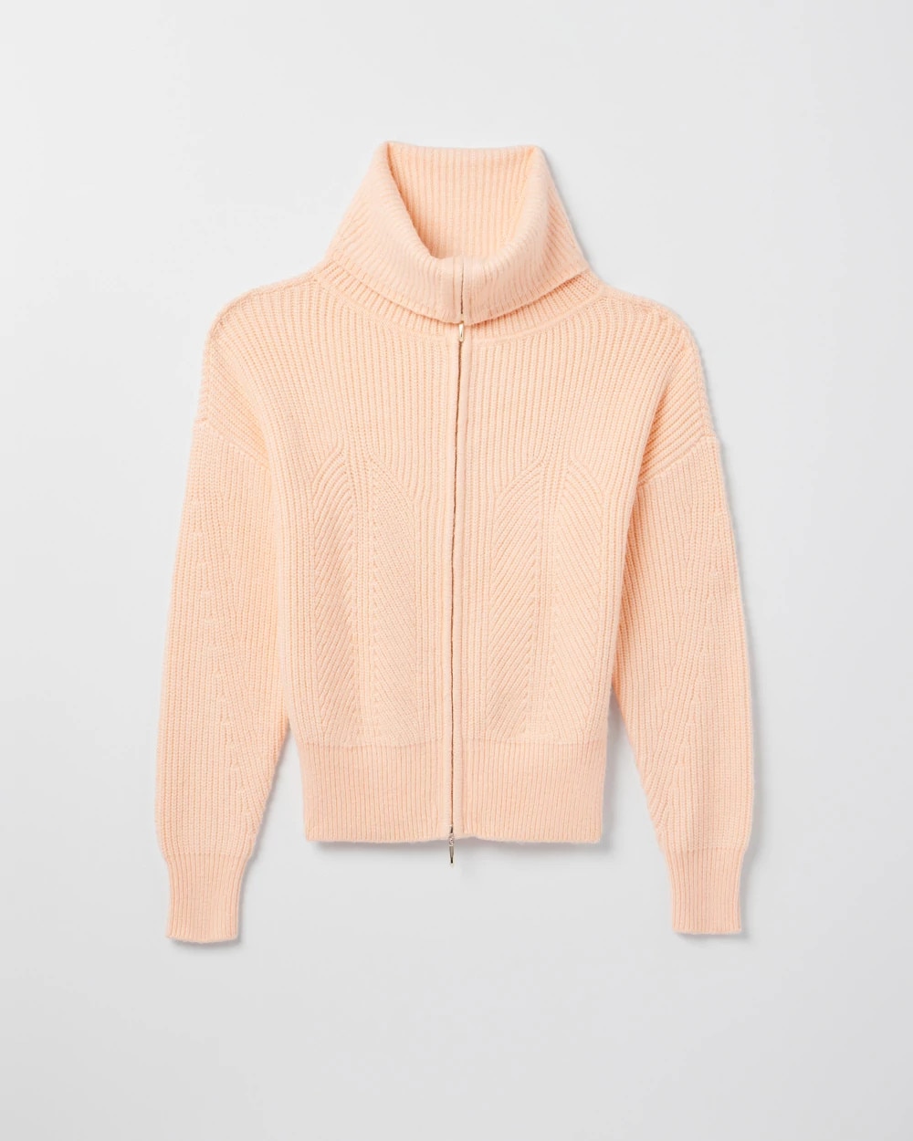 Full Zip Cropped Cardigan