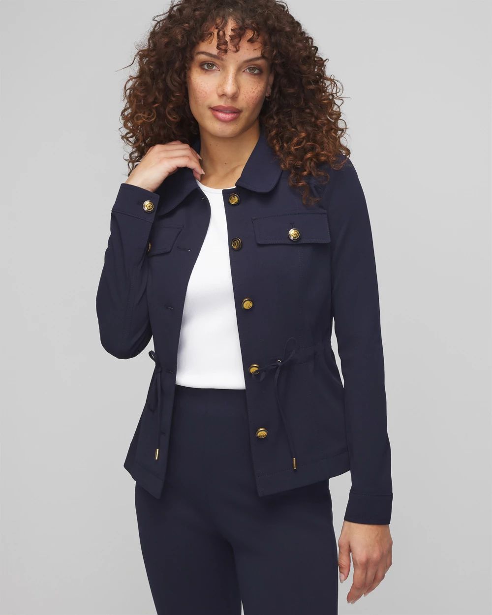 Refined Stretch Shacket