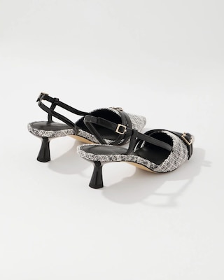 Bouclé Slingback Pump click to view larger image.