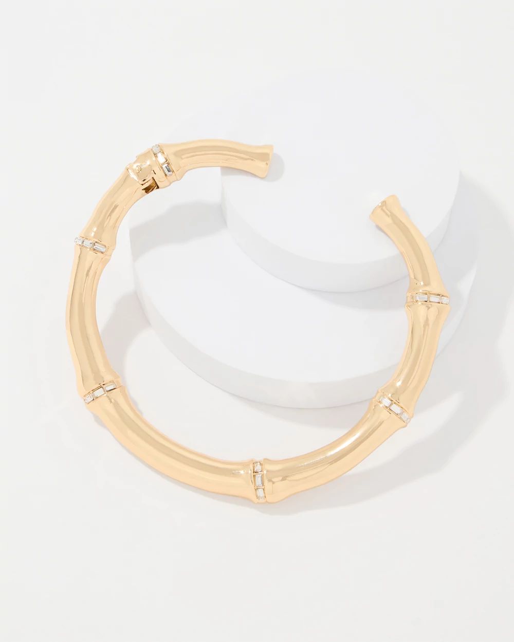 Bamboo Collar Necklace click to view larger image.