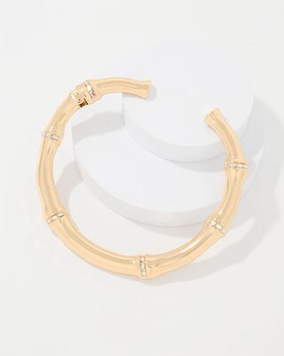 Bamboo Collar Necklace click to view larger image.