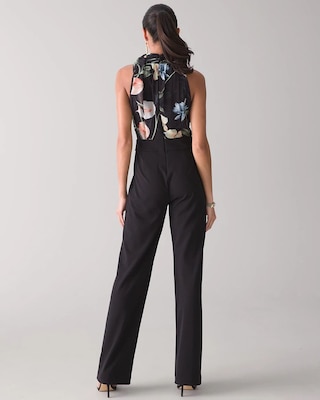Dot Halter Jumpsuit click to view larger image.