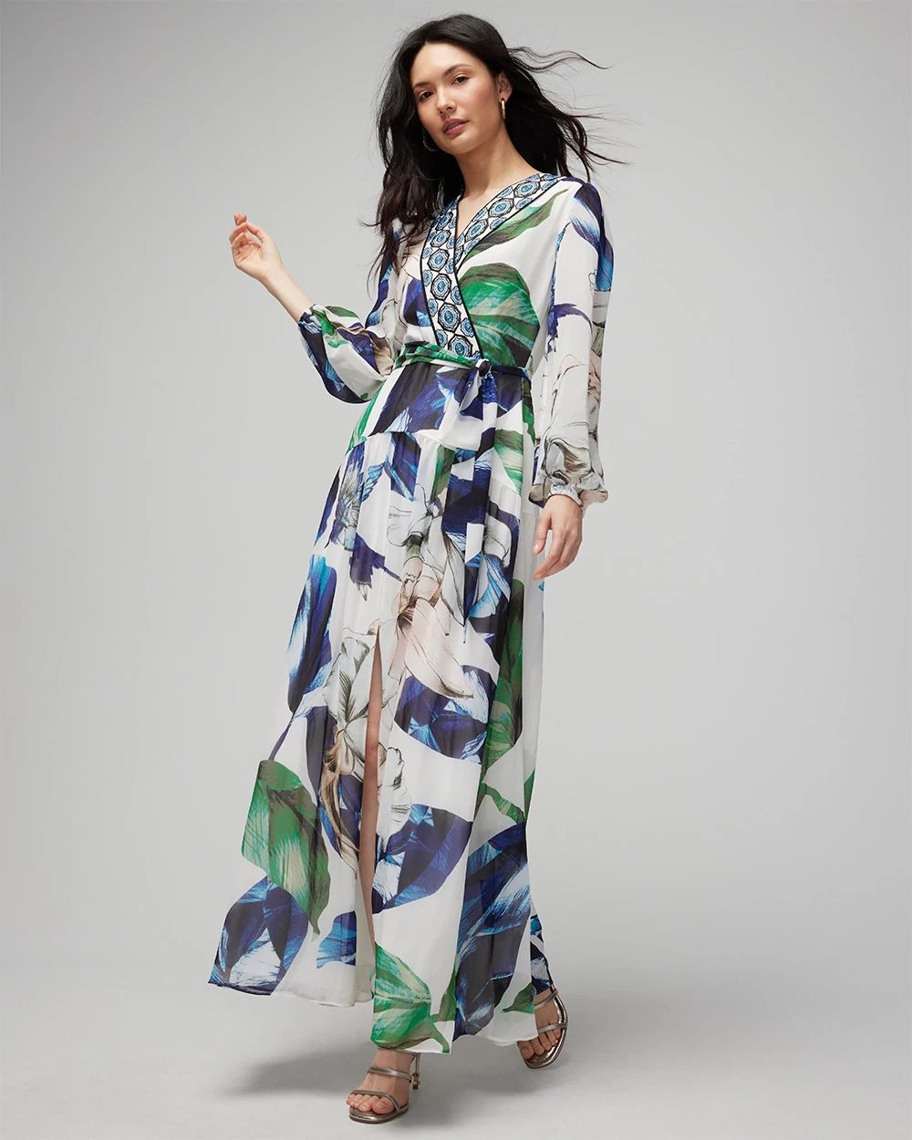 Whbm clearance maxi dress
