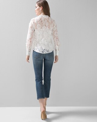 3-D Lace Shirt