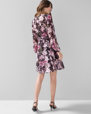 Long-Sleeve A-Line Shirtdress