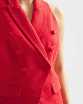 WHBM® Textured Studio Vest