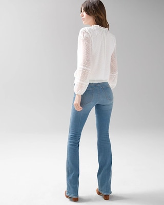 Embroidered Chiffon Blouse