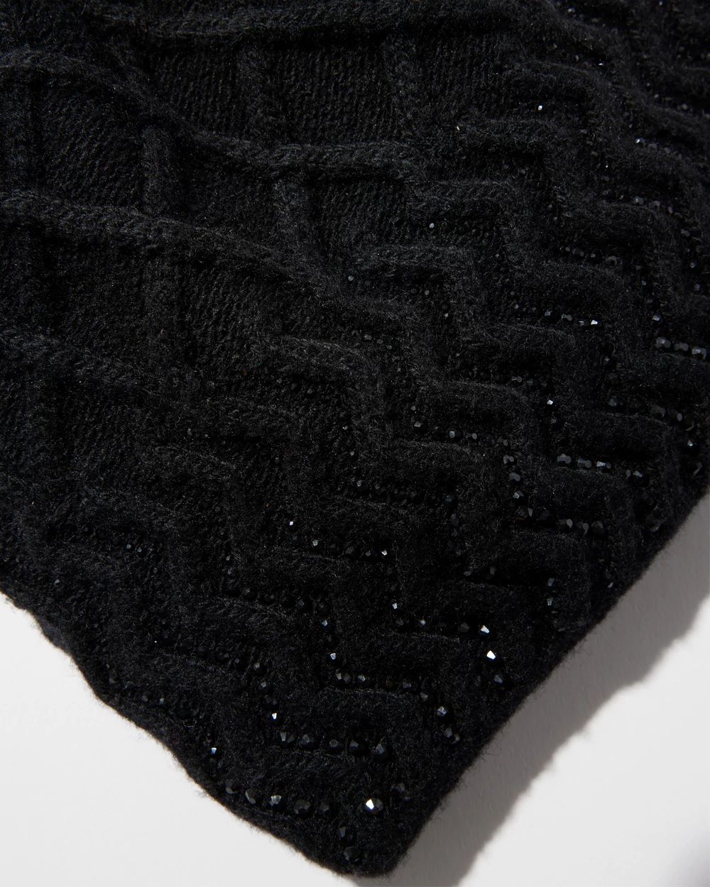 Rhinestone Patterned Hat