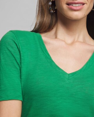 Outlet WHBM V-Neck Foundation Tee