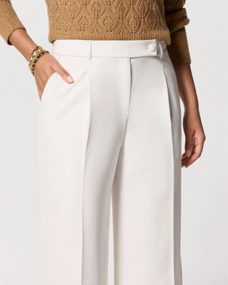 Crepe Wide Leg Pant click to view larger image.