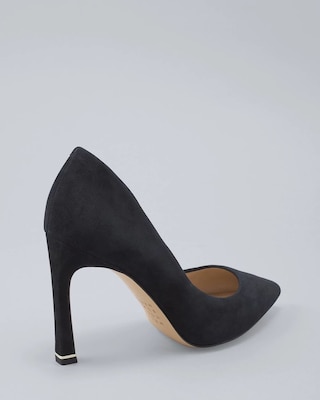 Suede Pumps