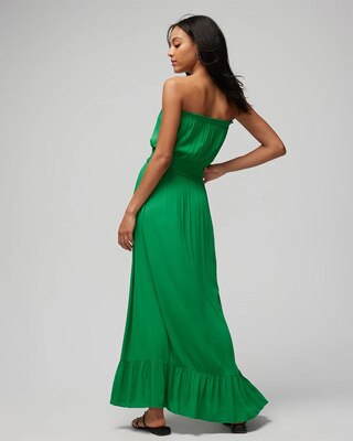 Strapless Maxi Coverup