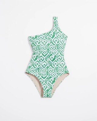 Printed One-Piece Swimsuit