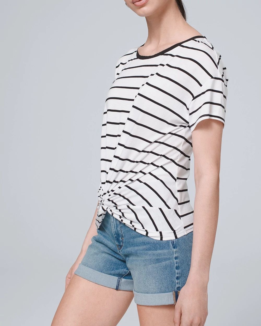 Twist Front Tee