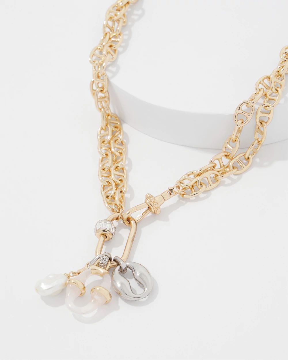 Convertible Mariner Links Charm Necklace