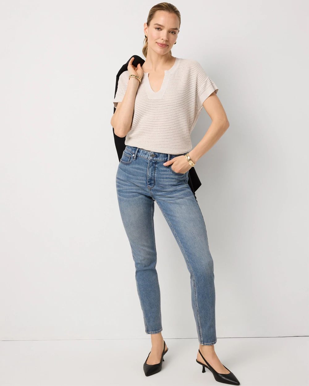 High-Rise Skinny Ankle Jean
