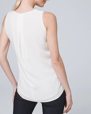 Pleat-Front Shell