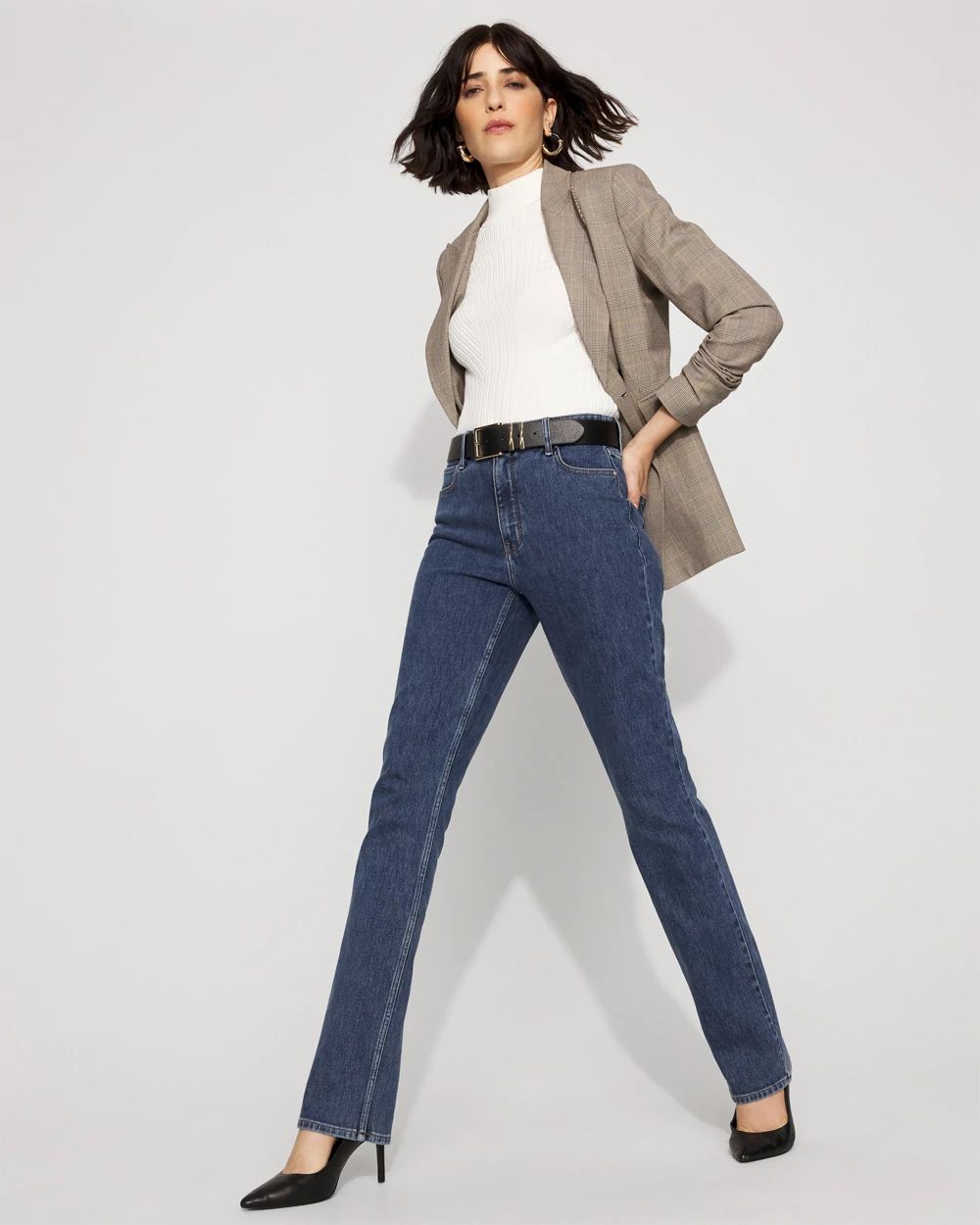 Petite Extra High-Rise Elongated Slim Jean