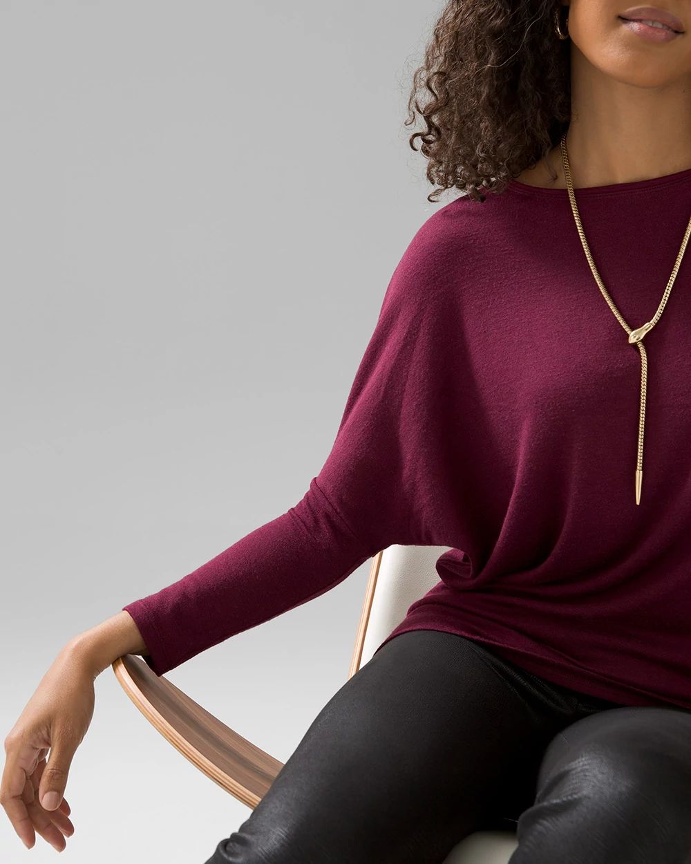 Cozy Knit Dolman Tunic