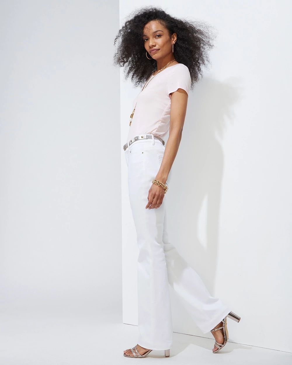 Outlet WHBM Crew-Neck Foundation Tee